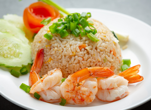 American Shrimp Fried Rice